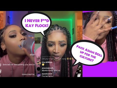 Kenzo B speaks B33F w/ Miah Kenzo, Asian Doll, NayTheDancer. Says she never dated Kay Flock
