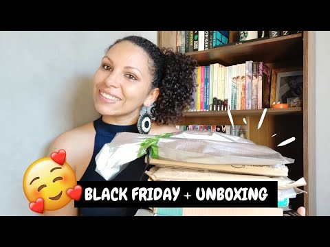 UNBOXING DE LIVROS - Black Friday 2020