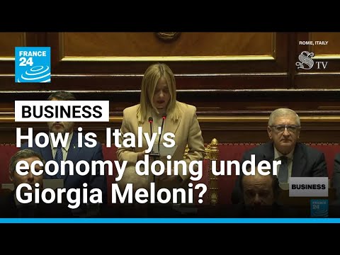A look at Italy's economy as Giorgia Meloni marks three years in office • FRANCE 24 English
