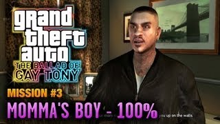 GTA: The Ballad of Gay Tony - Mission #3 - Momma's Boy [100%] (1080p)