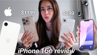 iPhone 16e Review & Comparison to iPhone 16 Pro Max | Apple's Budget iPhone