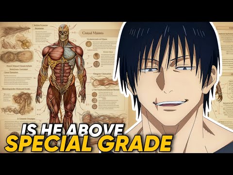 Toji Fushiguro Anatomy Explained | Toji Fushiguro Vs Gojo Satoru | Jujutsu Kaisen