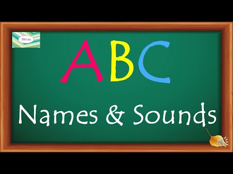 ABC NAMES AND SOUNDS