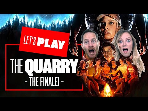 Let's Play The Quarry PS5 Part 5 - THE FINALE! THE QUARRY PS5 GAMEPLAY