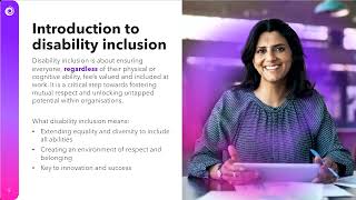 Disability inclusion at work: Empowering change through eLearning
