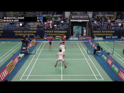 Match point - Maio / Villeger vs Boe / Kjær - MD, SF - Estonian Int. 2022