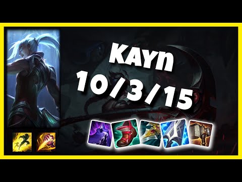 Kayn vs Elise KOREAN Challenger JUNGLE (10/3/15) - v11.5