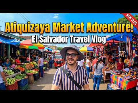 San Lorenzo Border to Atiquizaya Market – Full Walkthrough 🇸🇻