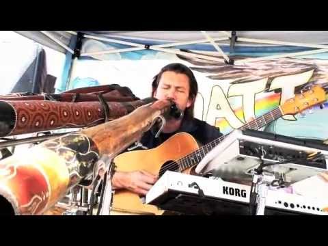 Matt James, Didgeridoo, Sunshine Coast, Australia, Celtic, Flute, Tribal Groove, Eumundi Markets