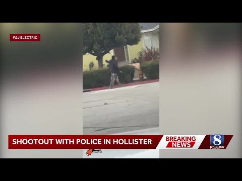 Witness video shows police shooting during San Jose–Hollister chase