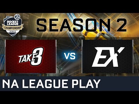 Take 3 vs Exodus NA League Play Week 2 - RLCS S2