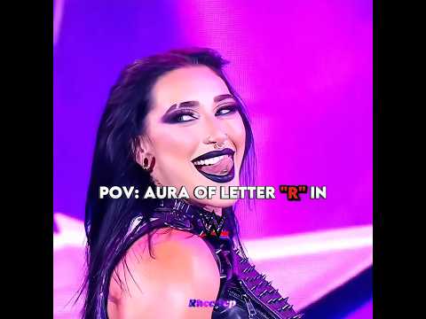 Pov : Aura Of Letter "R" In WWE Edit! #wwe #rhearipley #rondarousey #raquelrodriguez #edit #shorts