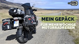 Die besten Tipps für dein Gepäck auf Motorradreise
