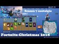 Fortnite Season 7 Christmas 2018 Nostalgia