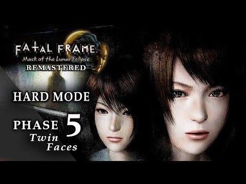 FATAL FRAME 4 Mask of the Lunar Eclipse REMASTERED | Phase 5 - Twin Faces | HARD MODE Gameplay