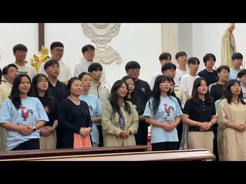 Coral coreano na Freixianda JMJ 2023