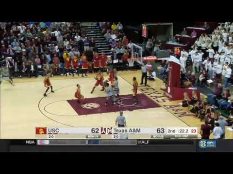 Men's Basketball: USC 65, Texas A&M 63 - Highlights 11/18/16