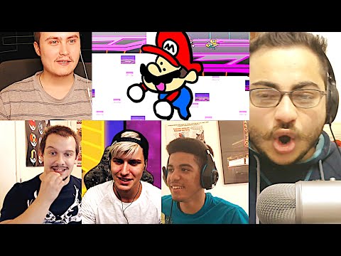 Mario VS Melee Fox (Something Versus - SpeedRunner) REACTION MASHUP