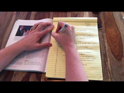 How to Take Cornell Notes From a Textbook