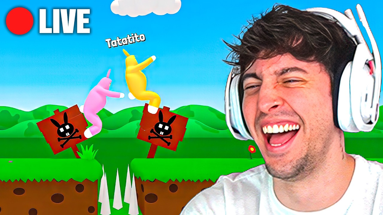 DOMINGO JUGANDO CON EL MARAMOR 🐰😂
