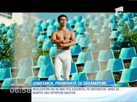 Constanța, film de promovare printre dărâmături