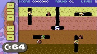 Dig Dug (2024) - Quick Look - Commodore 64