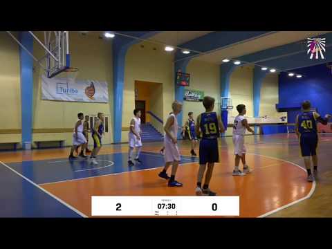 BBBL U14 2018 Turku BA 2005 FIN (wht) vs Pārdaugava 2005 LAT (blue)