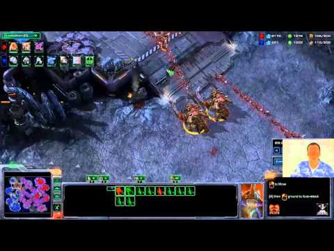 ILuvSeanChen (Zerg) vs EGDeMusliMRC (Terran) - Starcraft 2 HotS - English Commentary