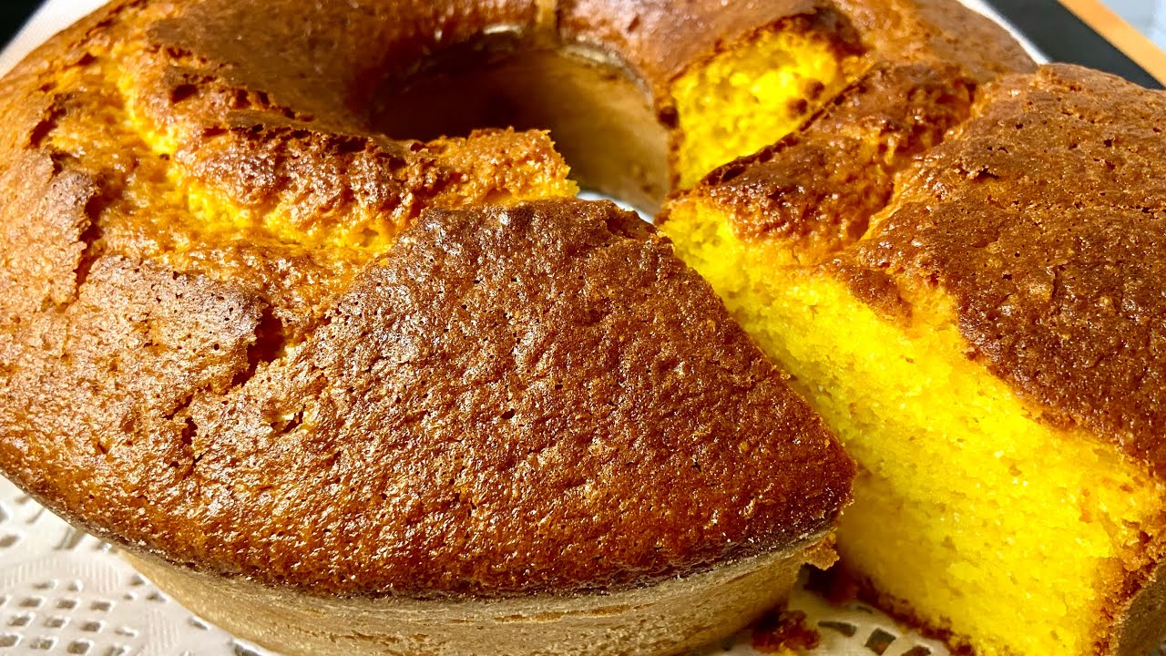 Bolo de Laranja 🍊 o MAIS fofinho!