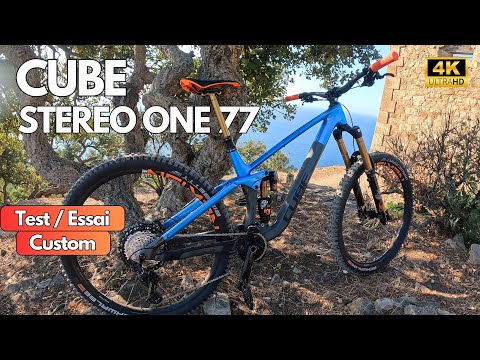 New Bike Day ! Test CUBE Stereo ONE77 Slx29 C:68X @CubeBikes_fr