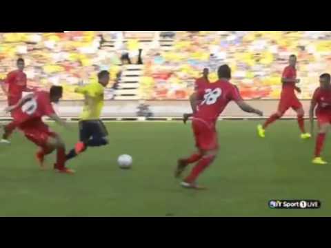 Jordan Ibe brilliant run   Brondby vs Liverpool   Pre Season Friendly 2014   HD
