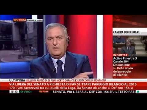Vincenzo D'Anna a Sky TG24 pomeriggio [Giovedì 17.04.2014]