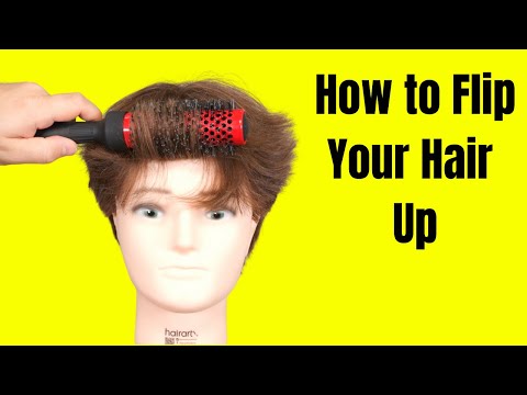 How to Flip your Hair Up - TheSalonGuy