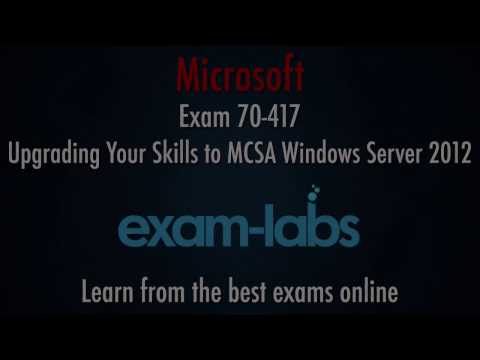 Microsoft 70-417 - MSCA Certification Exam Questions and Answers ...
