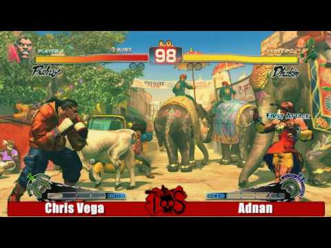 On Blast in 60 seconds SSF4: Chris Vega vs Adnan