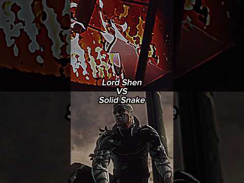 Lord Shen #vs Solid Snake #vsbattle #vsvideo #vsshort #vsshorts #kungfupanda2 #metalgearsolid