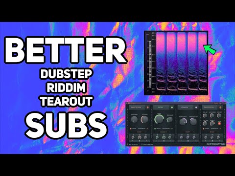 reactive dubstep or riddim sub bass