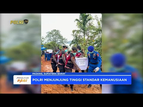 POLDA SUMBAR ANTARKAN 24 JENAZAH KORBAN BENCANA ALAM KE PERISTIRAHATAN TERAKHIR