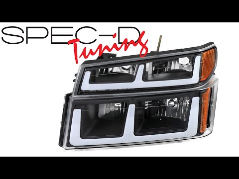 thumbnail image 2 of Pair Of Corner Lights For Chevy Colorado 2004-2012 – Clear & Amber Lens, Black Interior 2 of 12