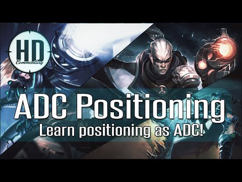ADCポジショニングガイドs5 - チーム戦でのポジショニングを学ぼう (ADC Positioning Guide s5 - Learn to position yourself in Teamfights!)