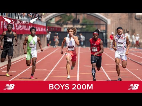 Boys 200m Championship Final - New Balance Nationals Outdoor 2023