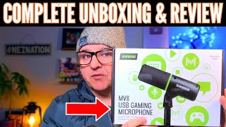🚨WATCH Before BUYING Shure MV6 Gaming Microphone, Dynamic USB Mic for Video Games & Streaming