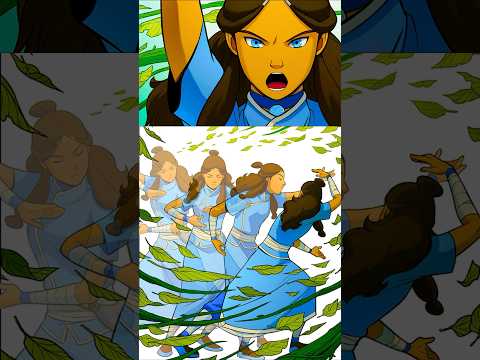 Katara Discovers Plant Bending, A Sub-Element Of Water | Avatar The Last Airbender #avatar #comics