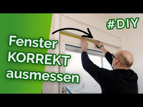 So sollte man ein Fenster ausmessen | EINFACHE ANLEITUNG FENSTERMONTAGE