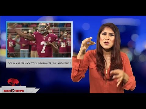 Colin Kaepernick to subpoena Trump and Pence (ASL - 6.7.18)