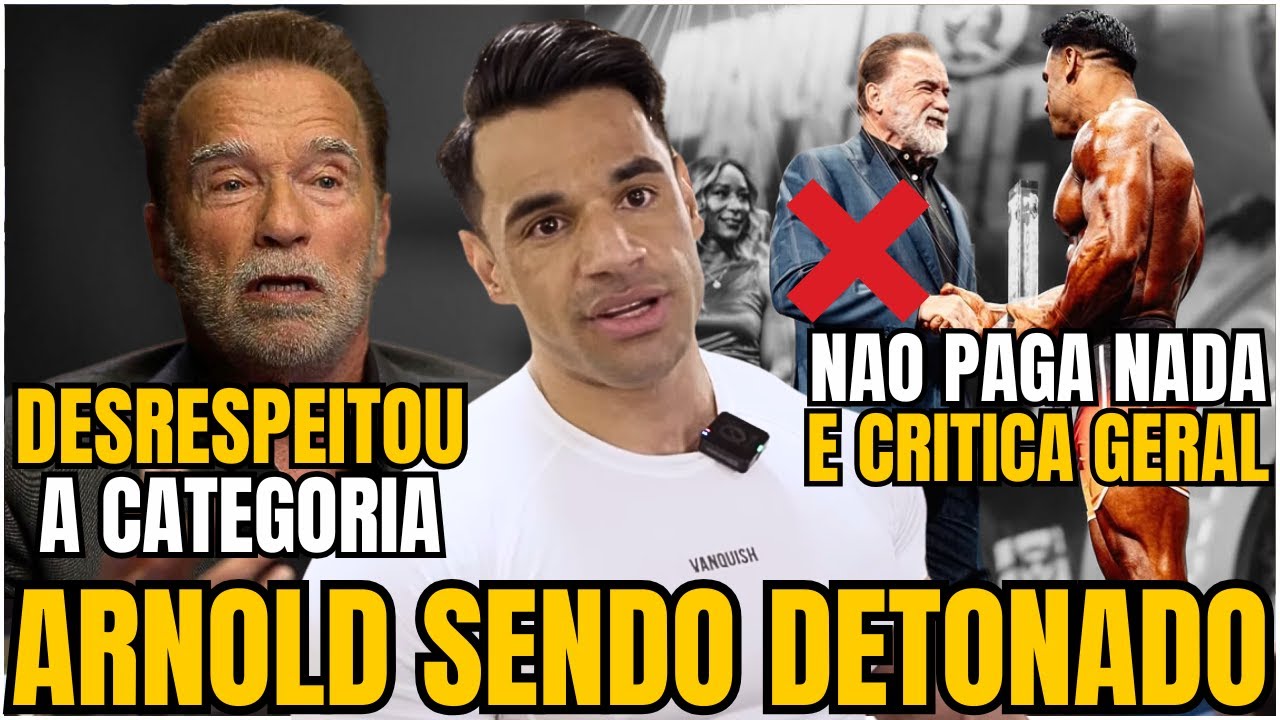 POLÊMICA! BILAL SE IRRITA E PARTE PRA CIMA DO ARNOLD E DIZ QUE NUNCA MAIS VAI COMPETIR O ARNOLD