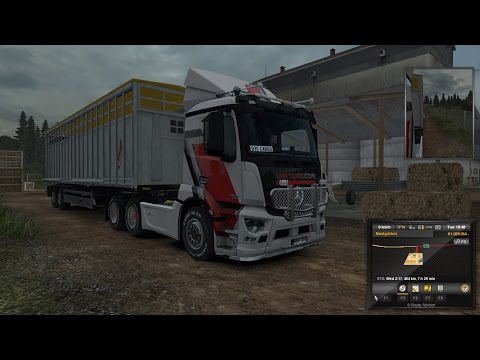 Euro Truck Simulator 2: Episode 143 Cows to Kuopio (FIN)