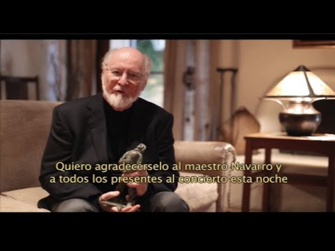 John Williams greetings Fimucité Award - Star Wars main theme - FIMUCITÉ 4 (2010 Edition)