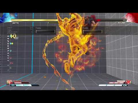 VT2 Sagat jump MP juggle combo