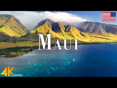 Maui, Hawaii 4K Ultra HD • Stunning Footage Maui, Scenic Relaxation Film with Calming Music.